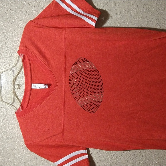 Women's Sequence Touch Down Tee Shirt Size M - Picture 7 of 7